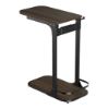 Picture of C-Shaped Side Table with Power Strip & Headphone Holder
